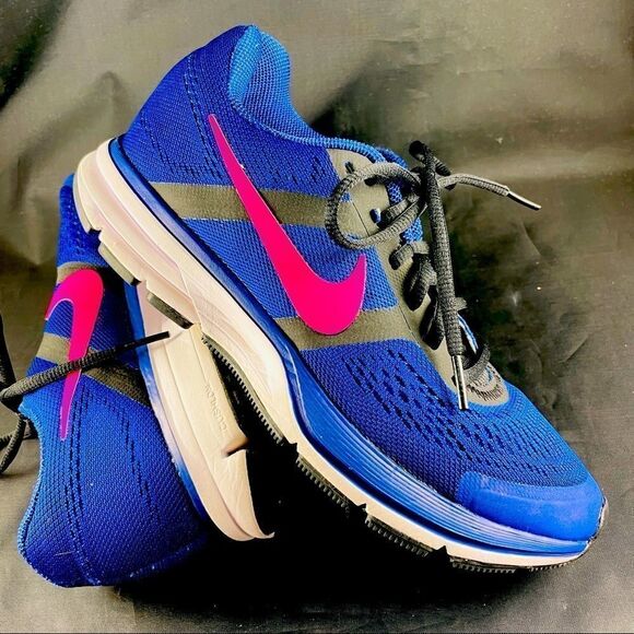 Mint condition Nike Air zoom Pegasus 30 navy pink size 8 us womens 39 EUR - Picture 2 of 8